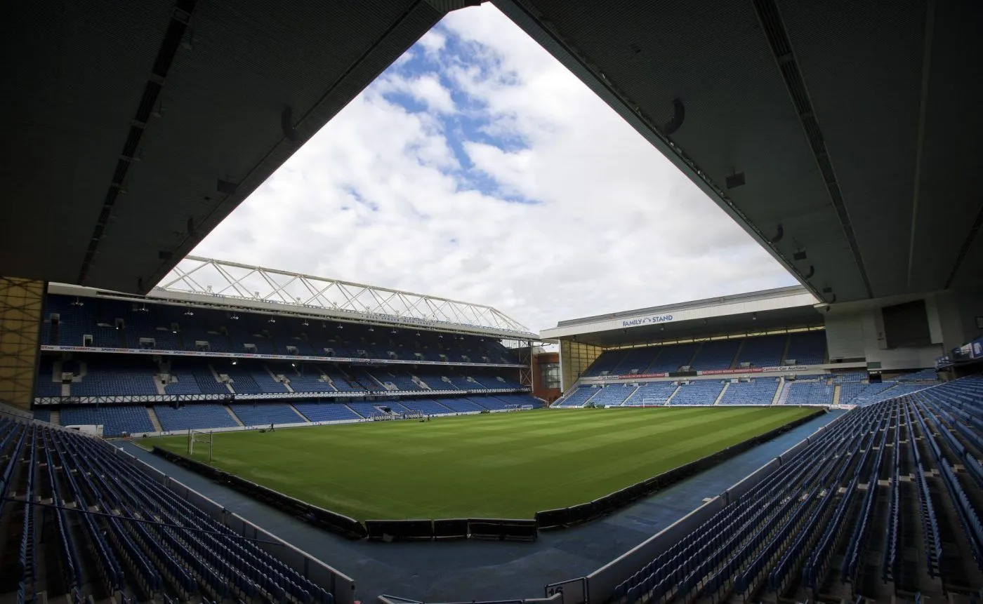 Glasgow Rangers Stadium and Pitch