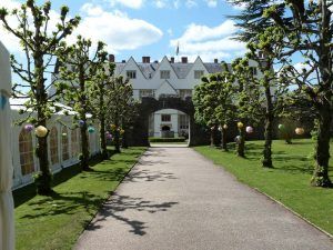St Fagan's Castle and Marquee